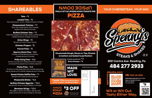 Take Out Menus